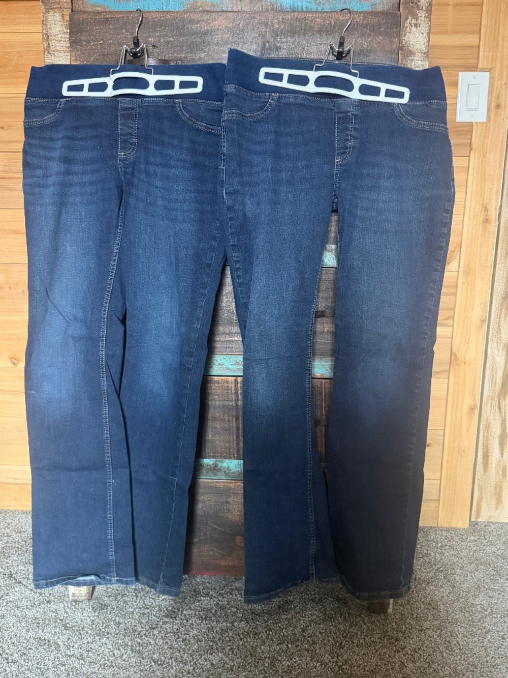 4 Pairs of Wrangler Maternity Bootcut Jeans
